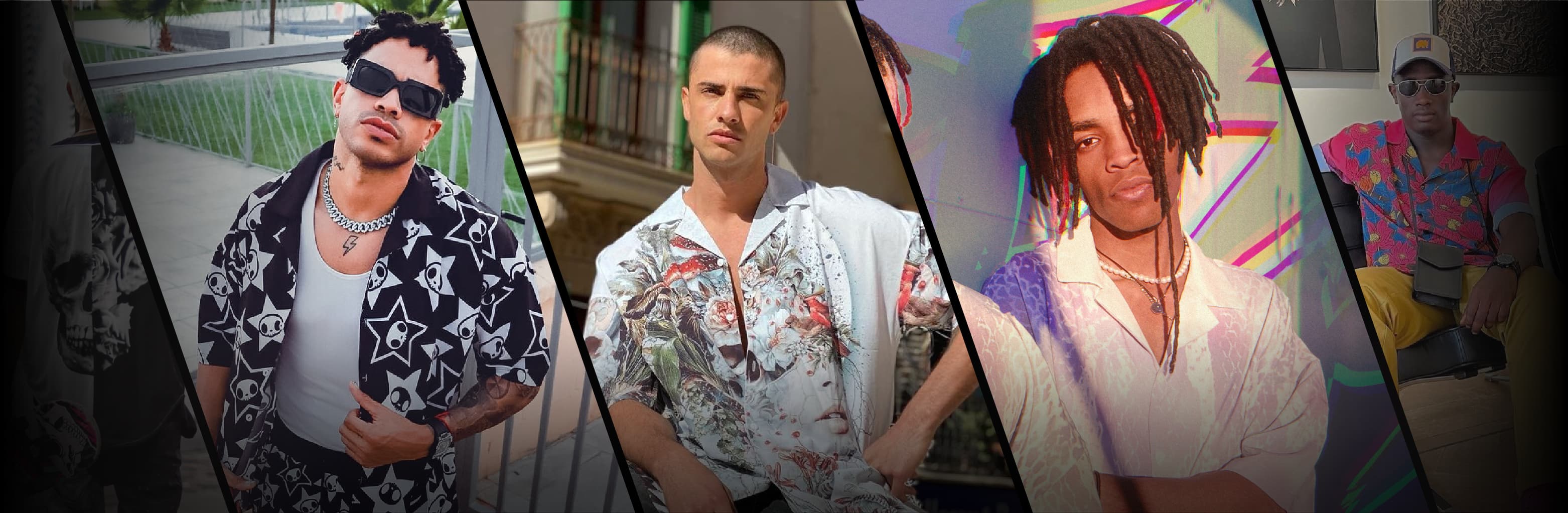oversized button shirts collectionbanner