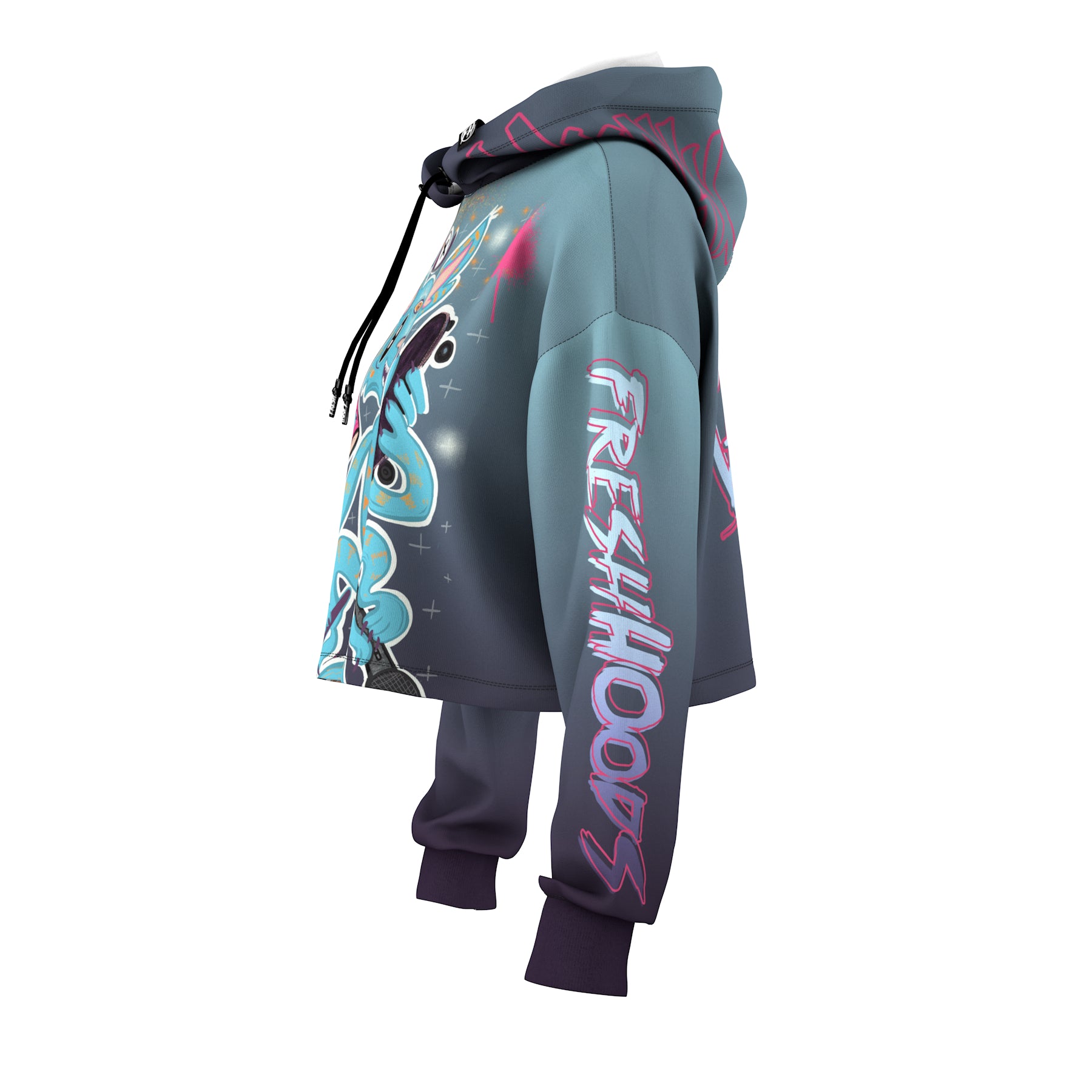 Skill Sets Cropped Hoodie