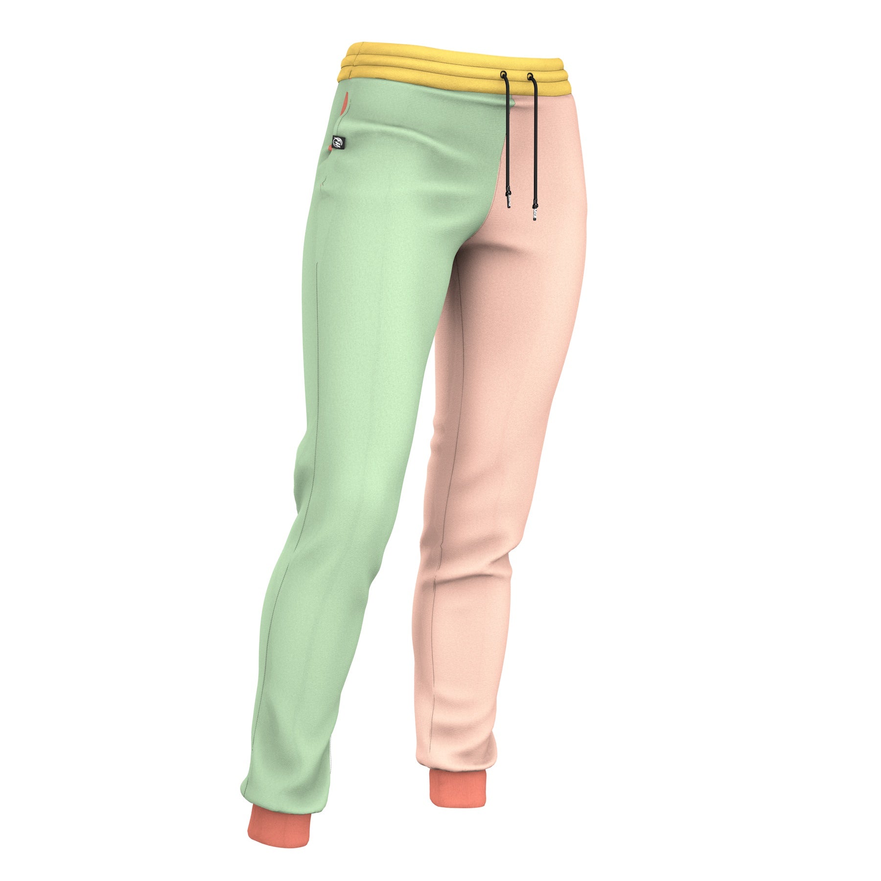 Glitch Collage Women Sweatpants