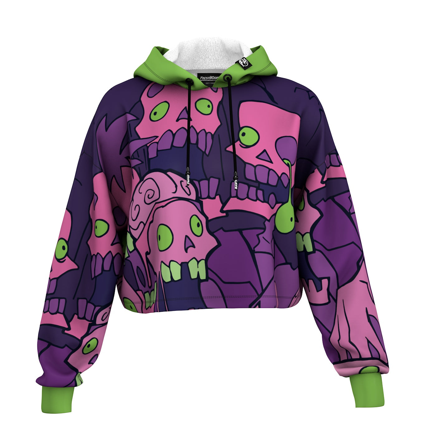 Dinner Time Cropped Hoodie