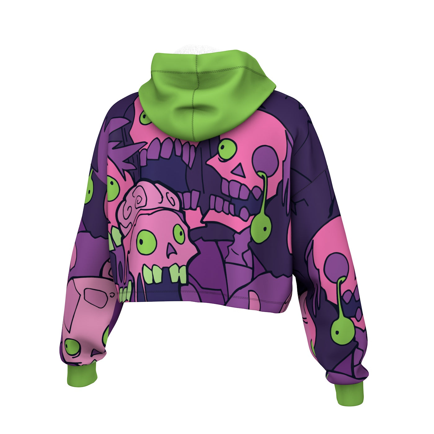 Dinner Time Cropped Hoodie