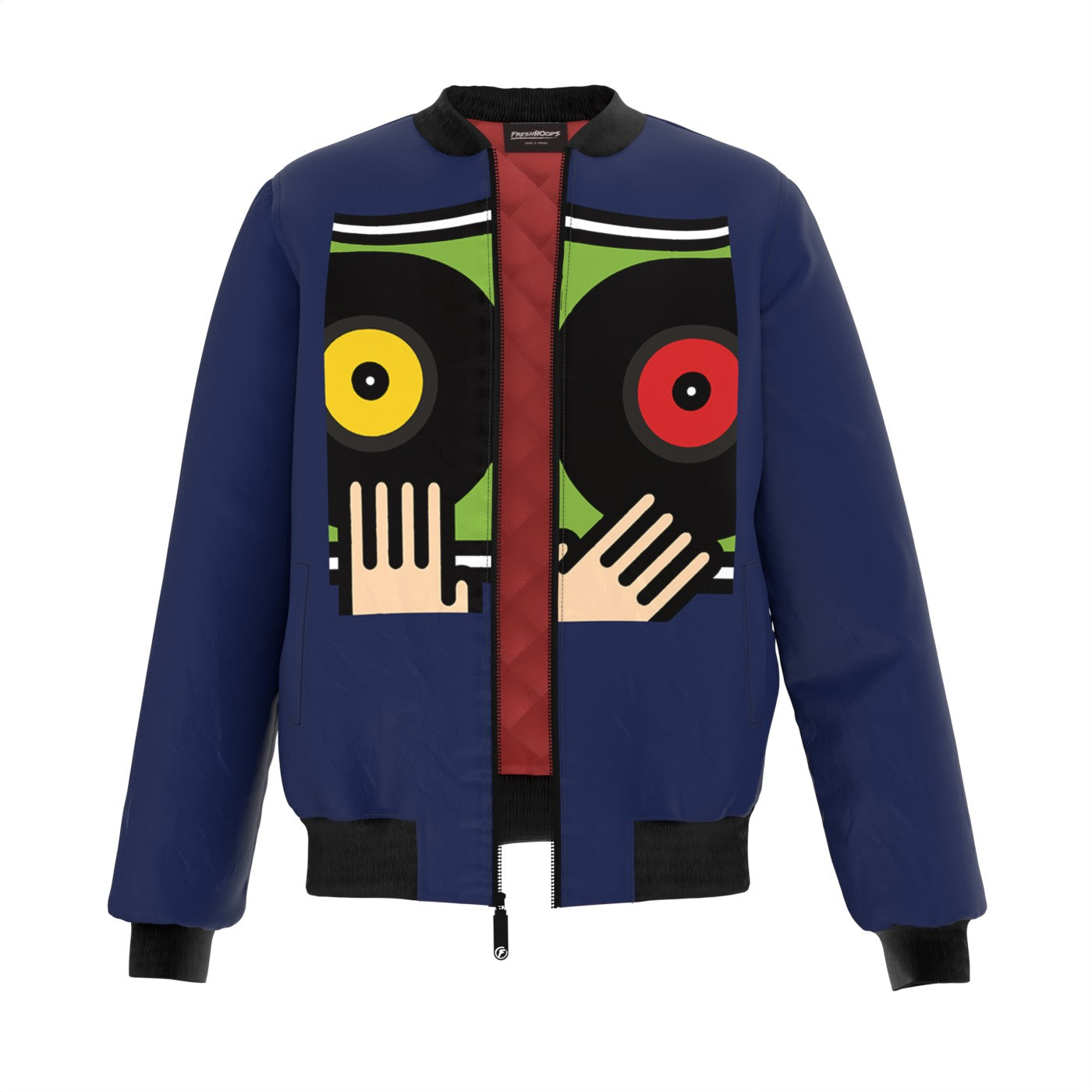 Mani su Dischi Bomber Jacket