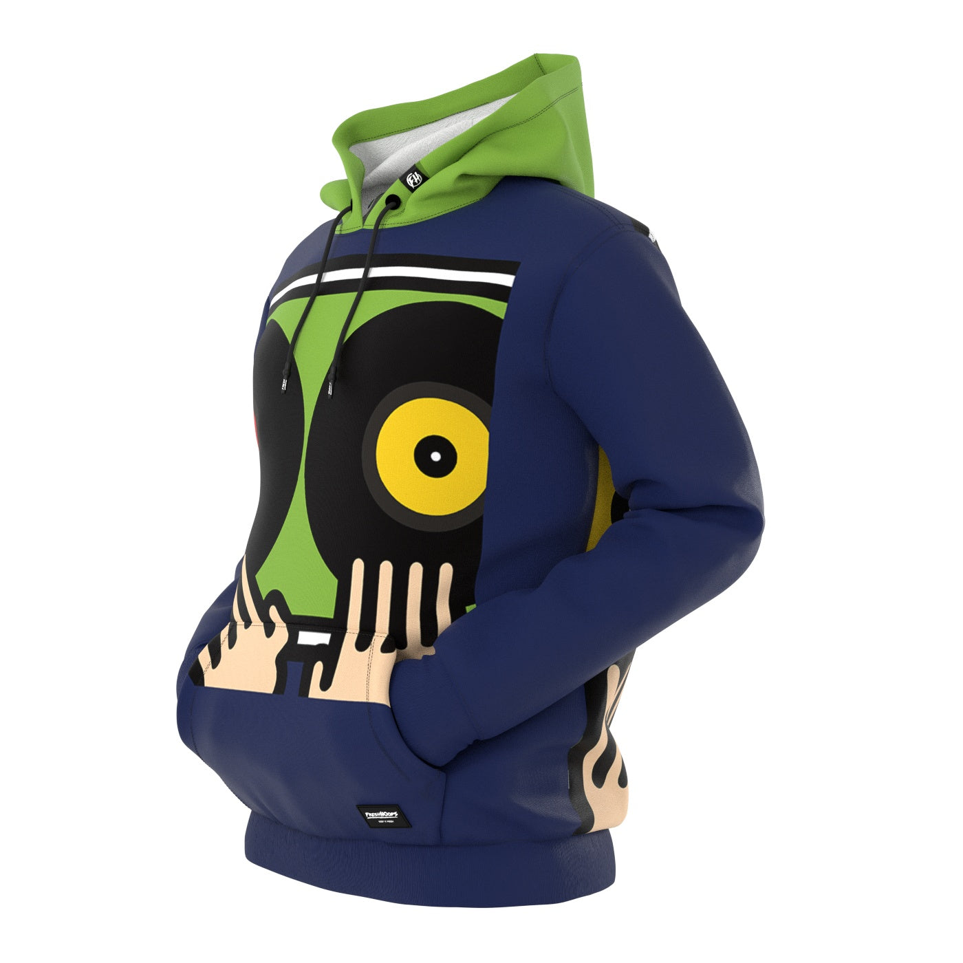 Mani su Dischi Hoodie