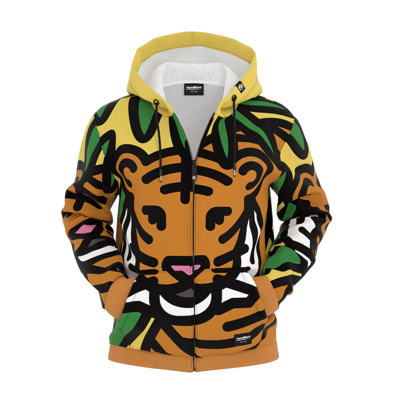 Tigre Zip Up Hoodie