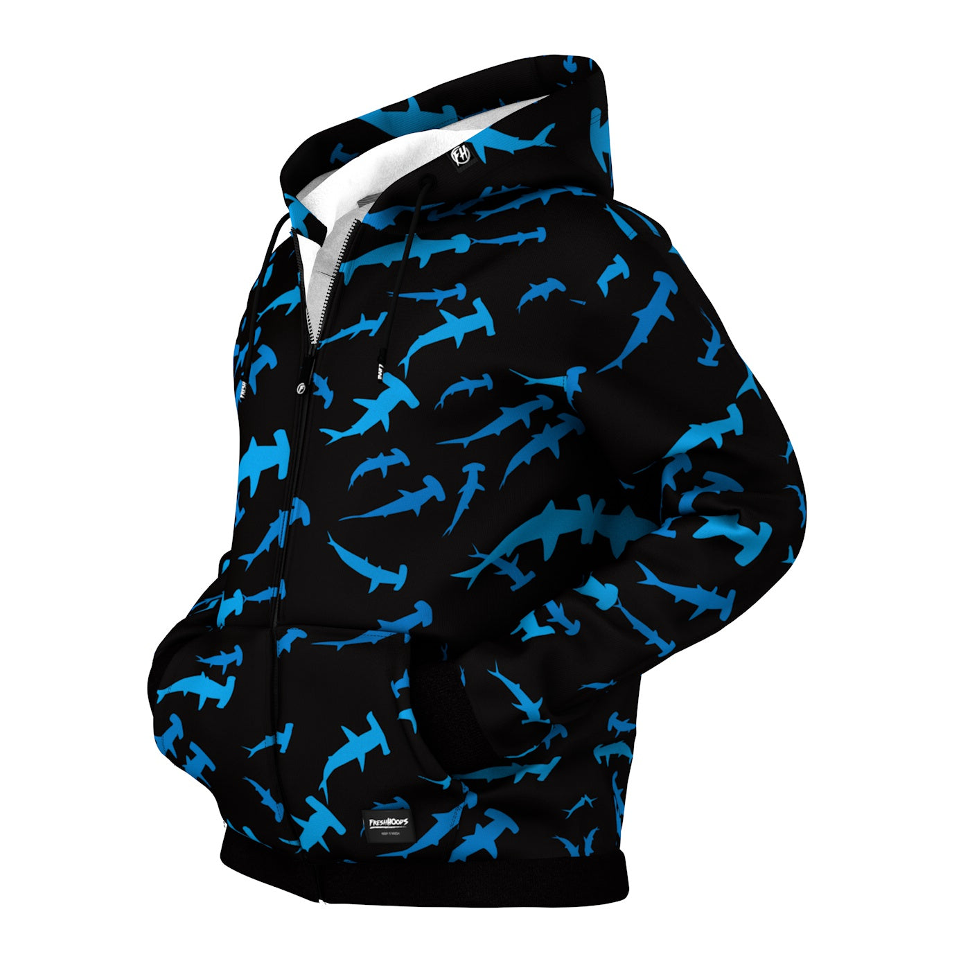 Hammerheads Zip Up Hoodie