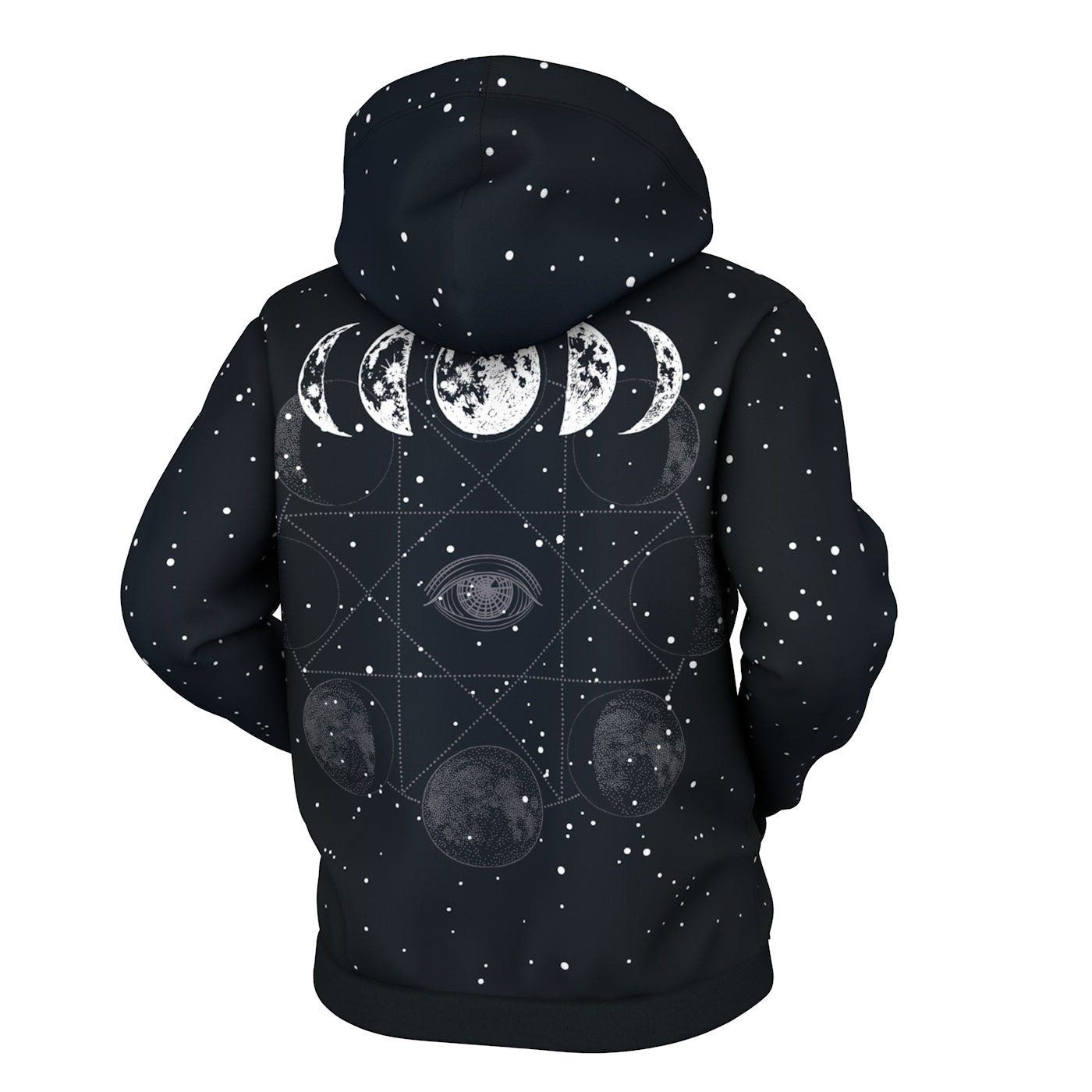 Blind Moon Zip Up Hoodie