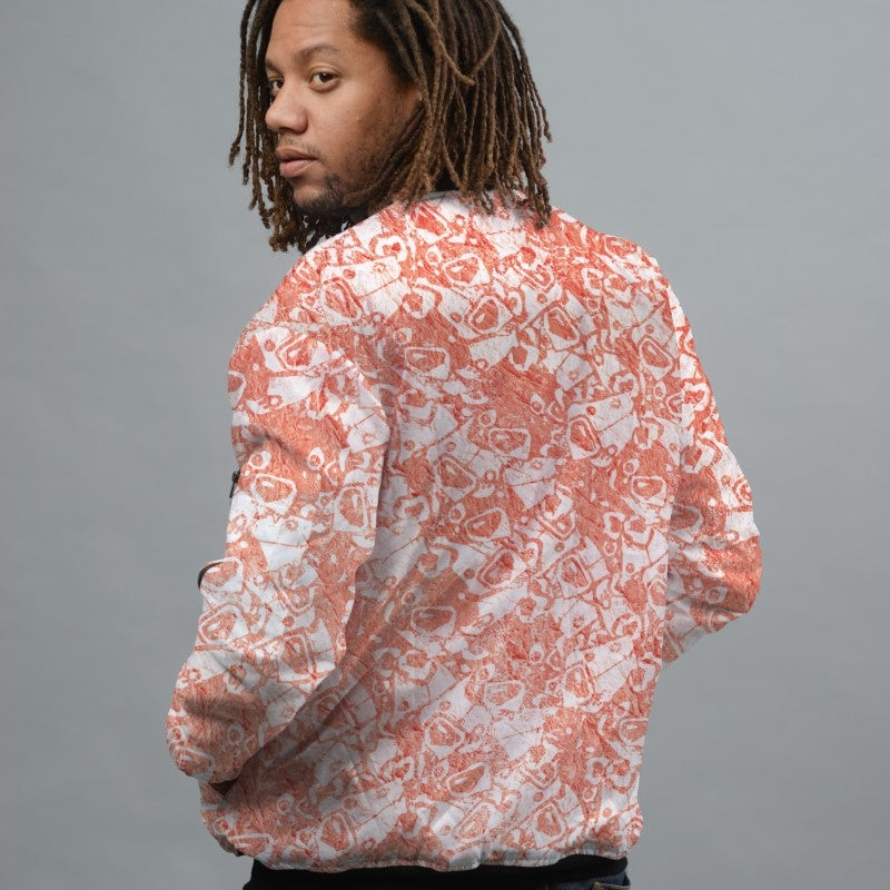 Pattern Design Bomber Jacket