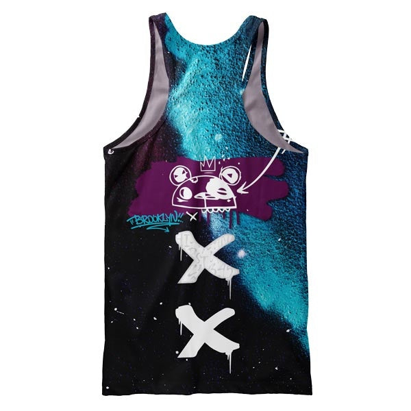 Graffiti Style Tank Top