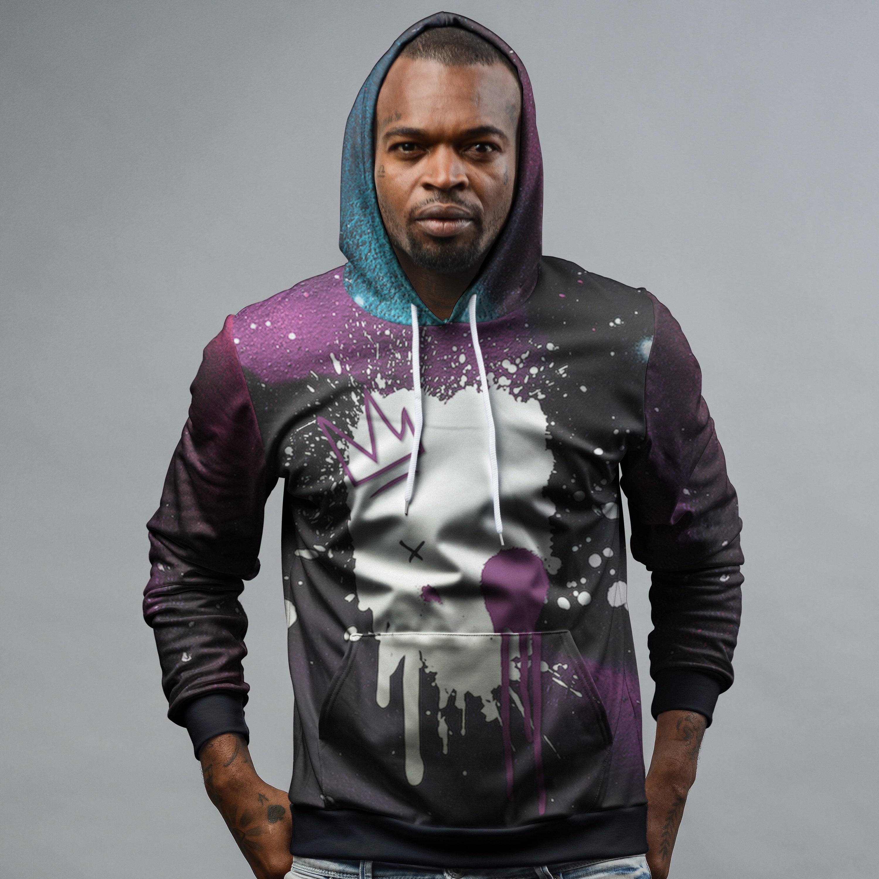 Graffiti Style Hoodie