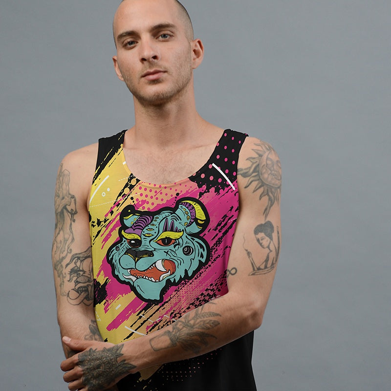 Comics Tiger Tank Top