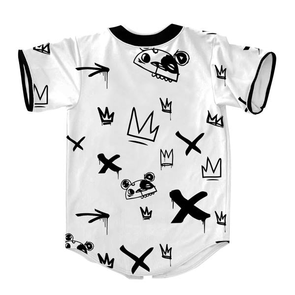 Kings Pattern White Jersey