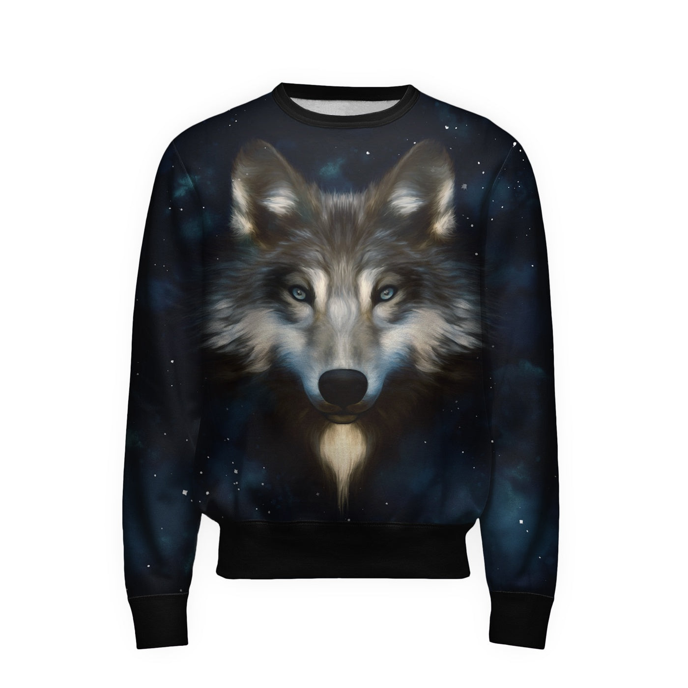 Wolf In Night Sweatshirt