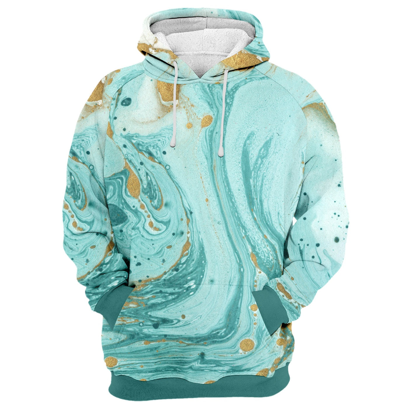 Decorative Marble Texture Hoodie