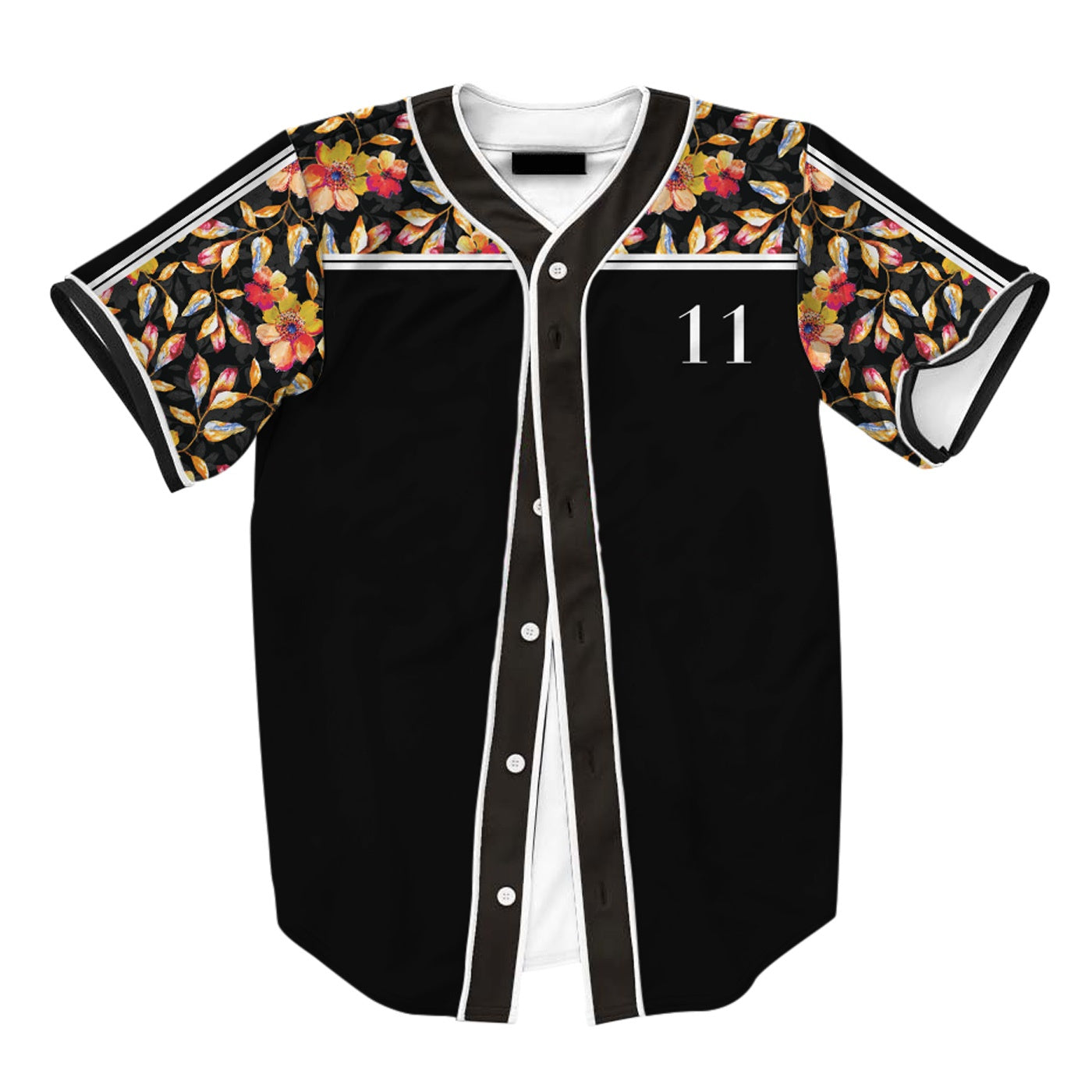 Golden Floral Jersey