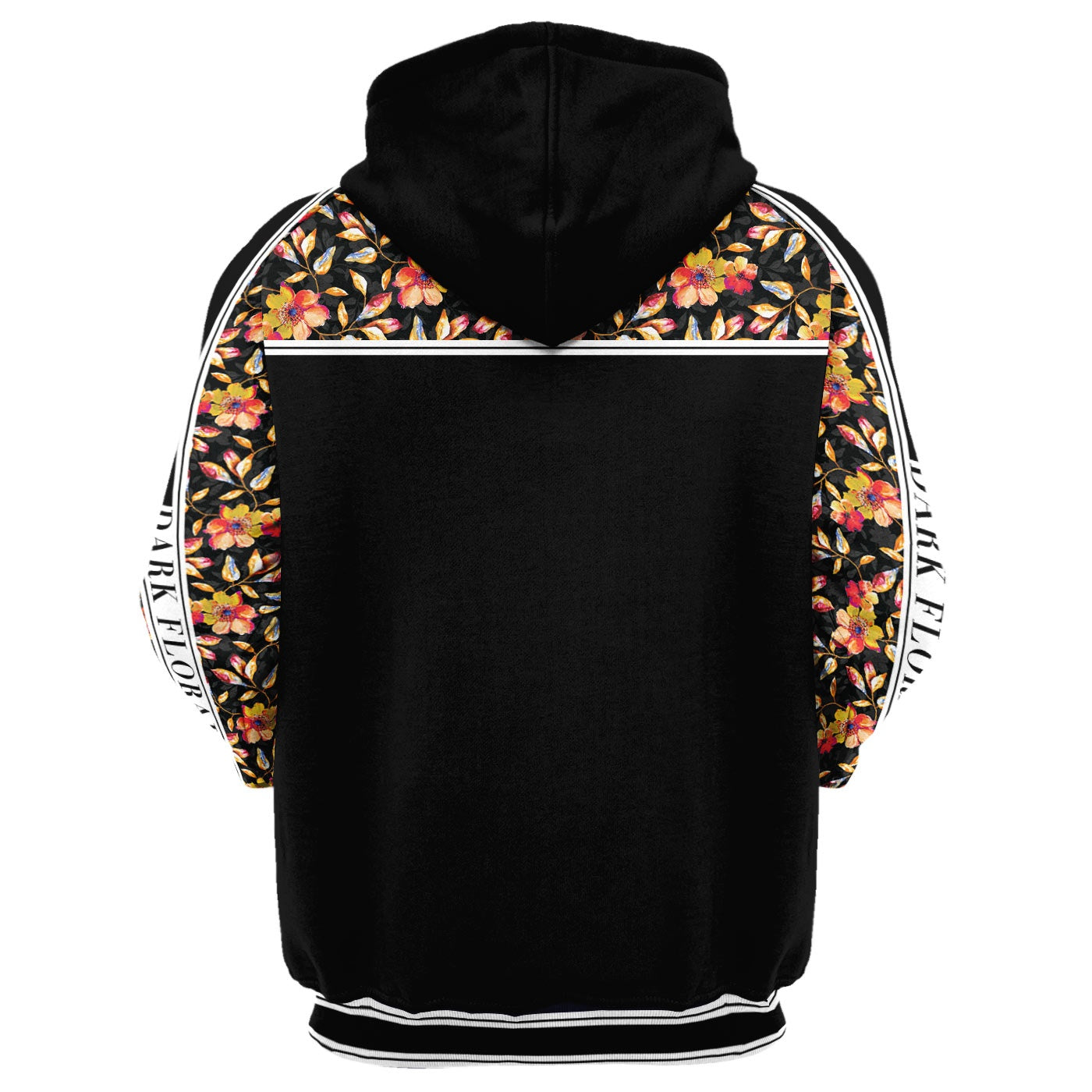 Golden Floral Hoodie