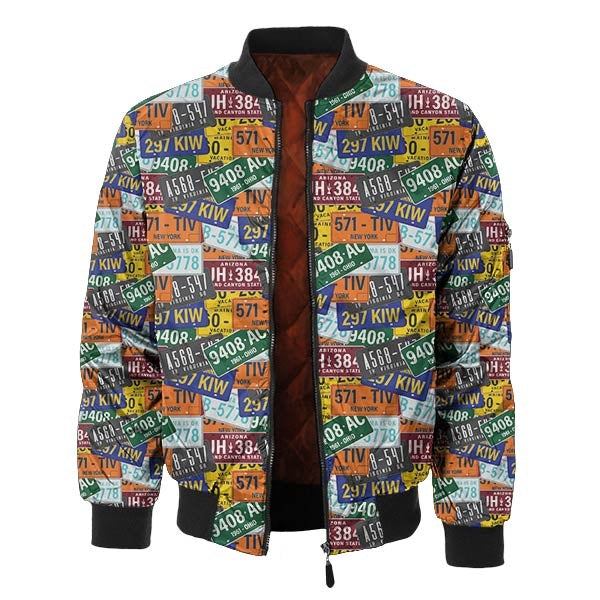 Plates Bomber Jacket