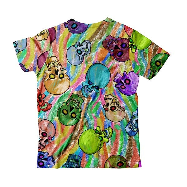 Crayon Skulls T-Shirt