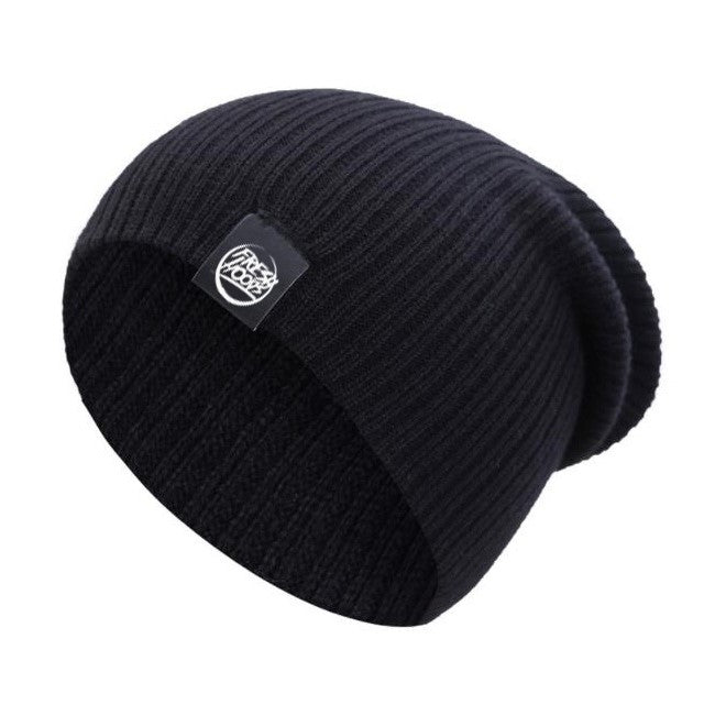 FH Black Cuffless Beanie