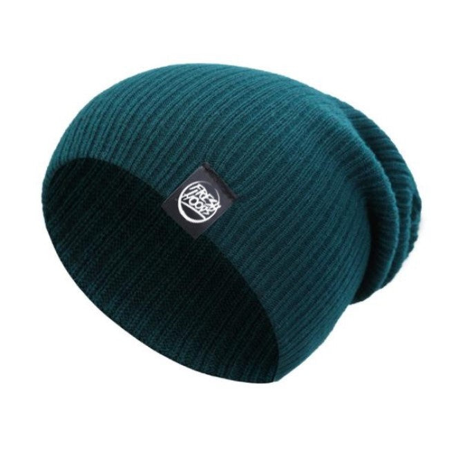 FH Teal Cuffless Beanie