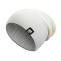 FH White Cuffless Beanie