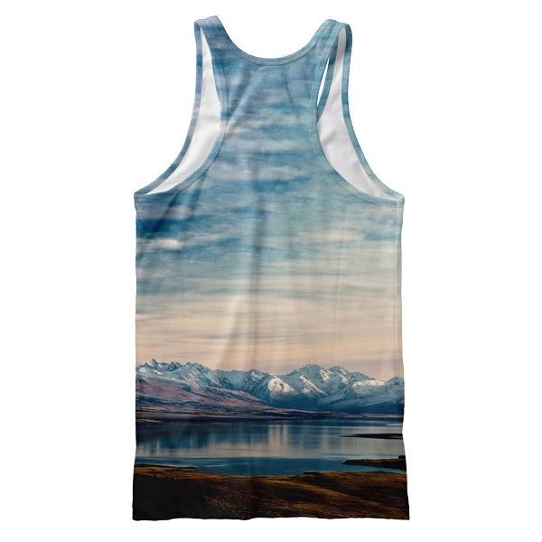 Mountains Buddha Tank Top