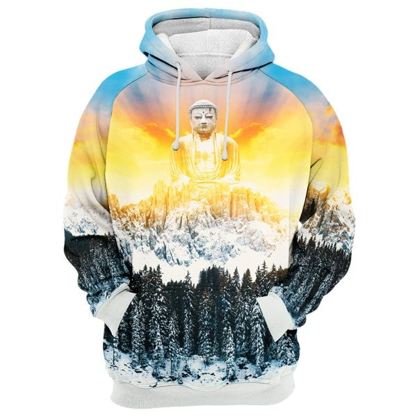 Sunrise Buddha Hoodie