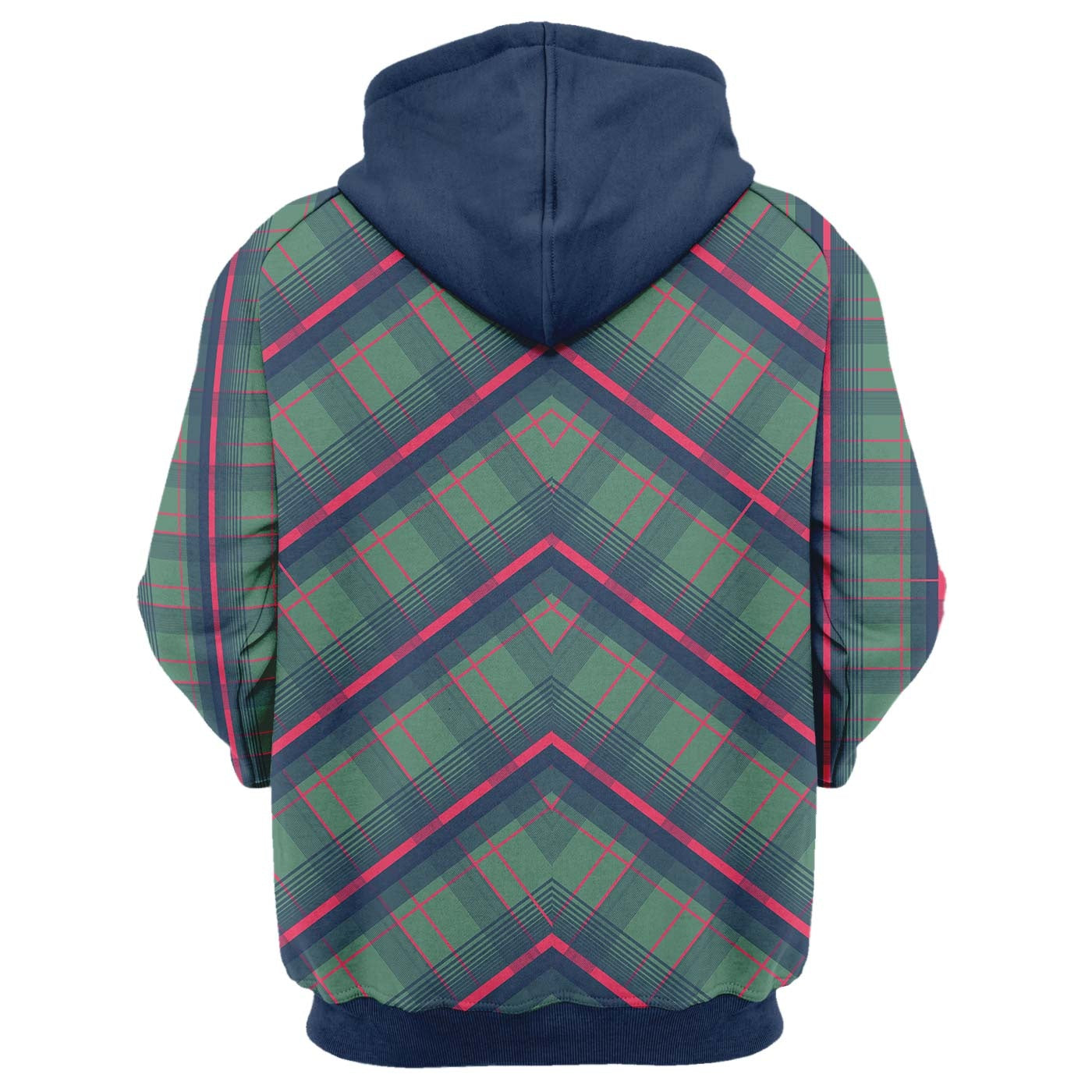 Mid Plaid Hoodie