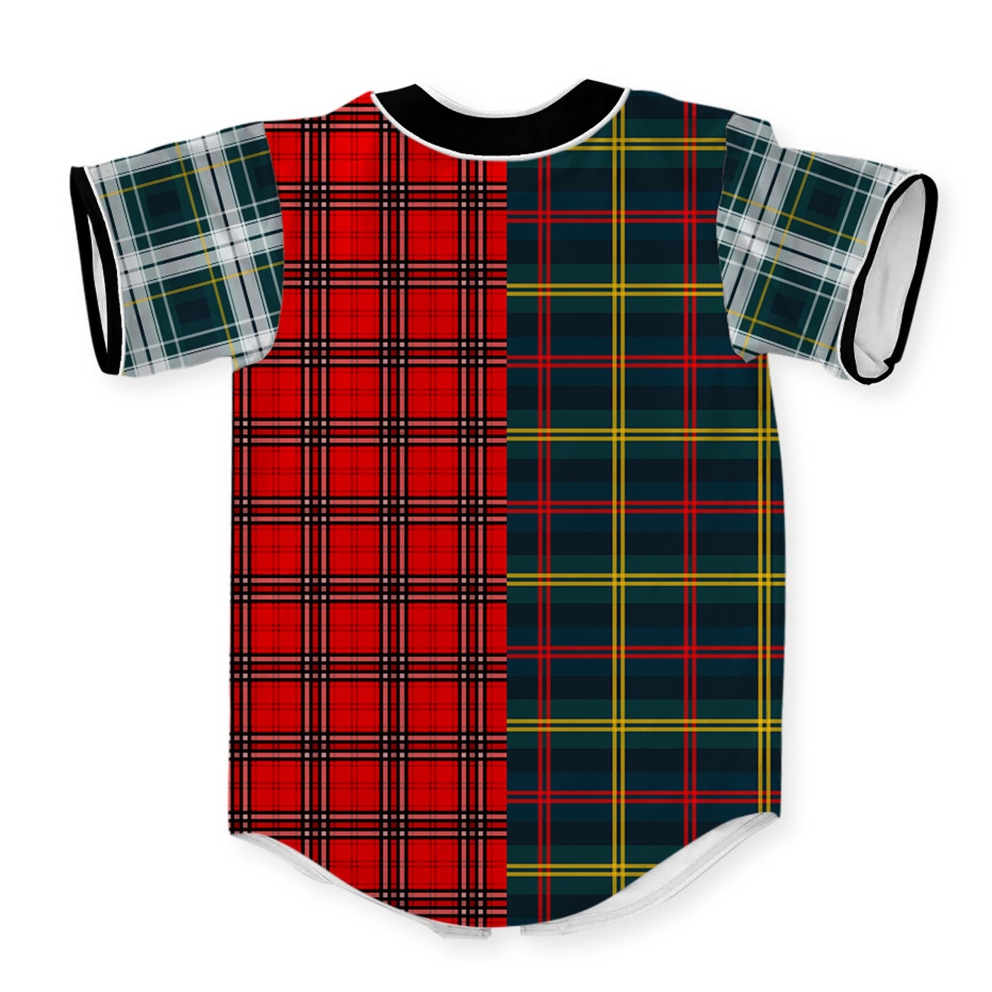 Plaid Combined Jersey