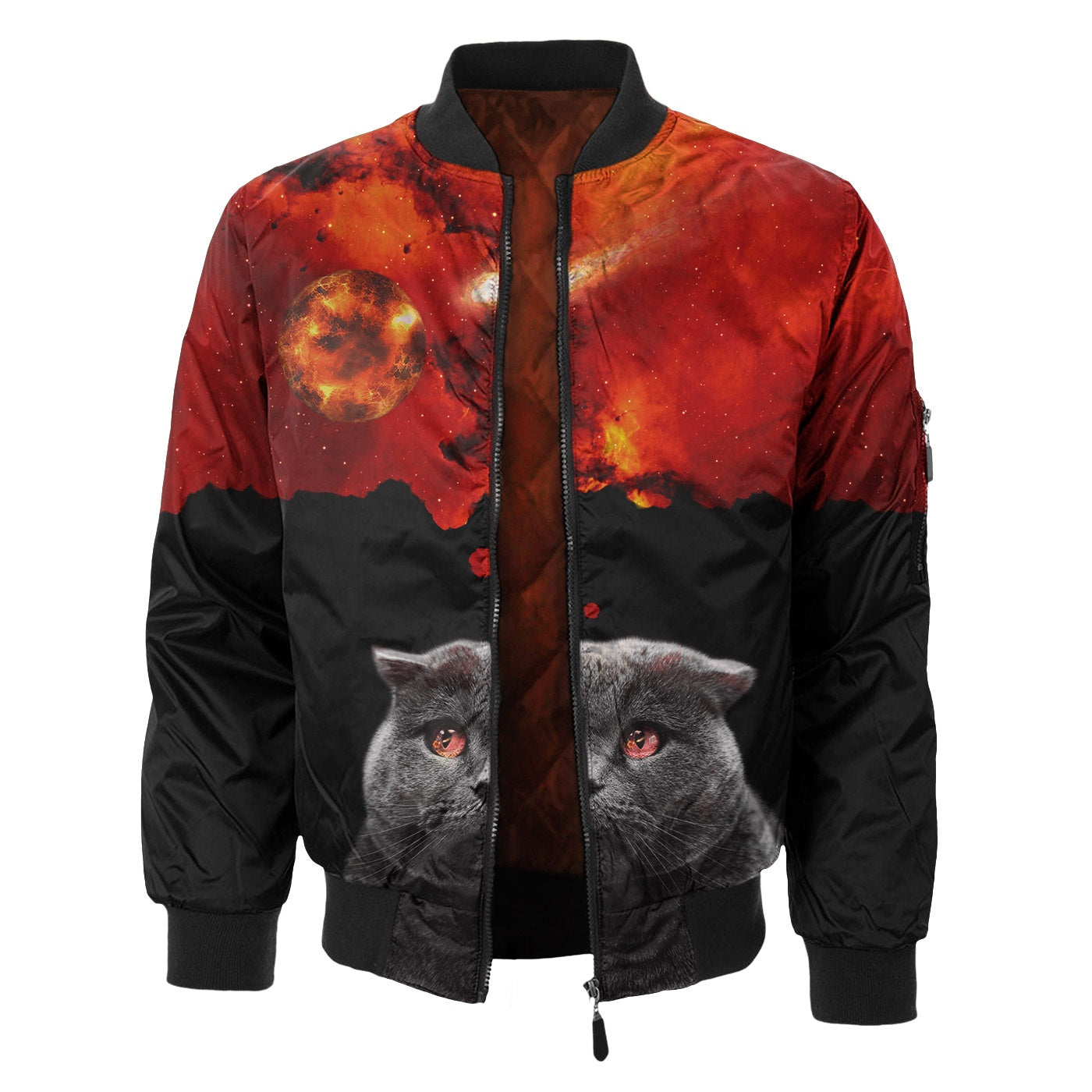 Kitty Cat Bomber Jacket