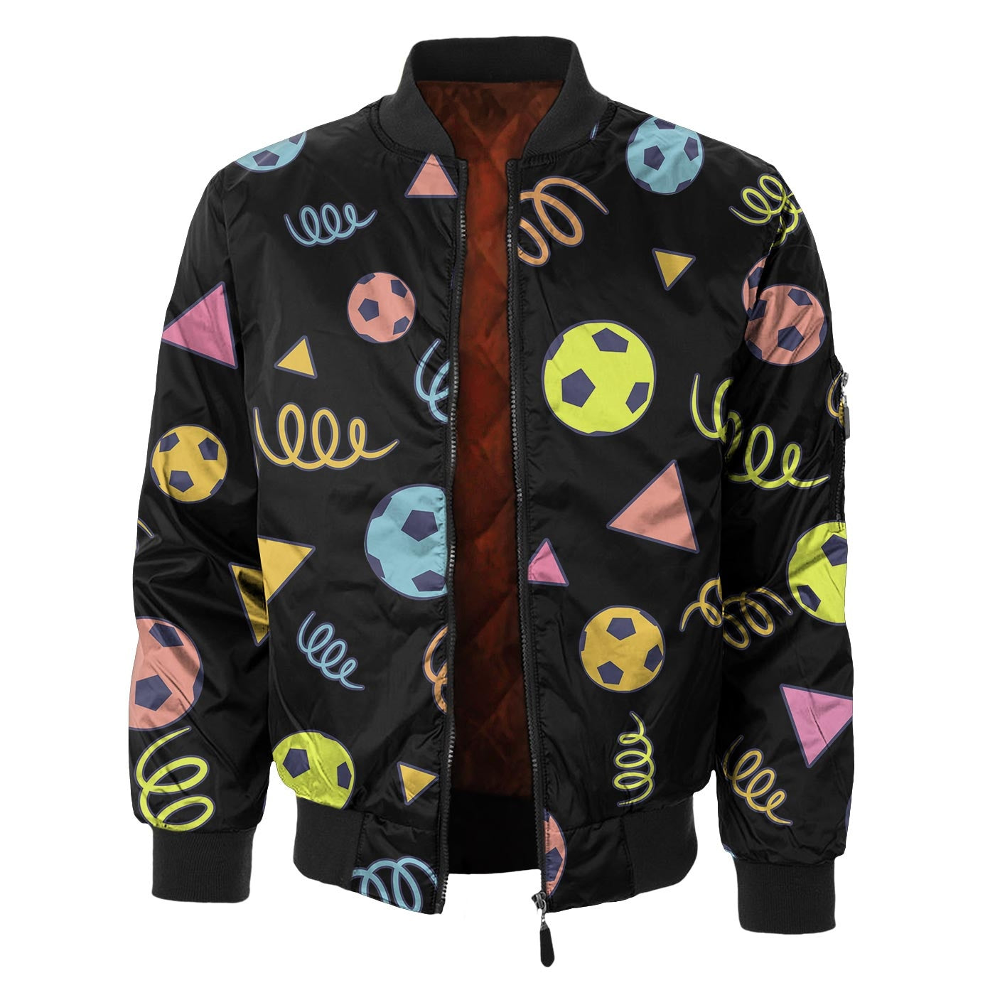 Soccer Ball Bomber Jacket