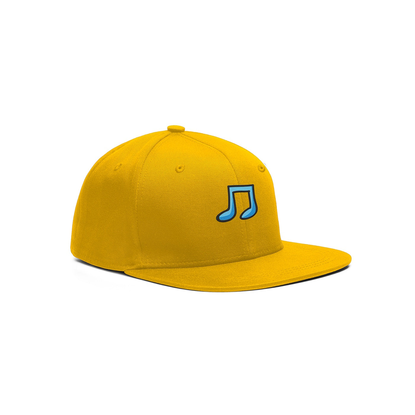 Embroidered Musical Note Cap