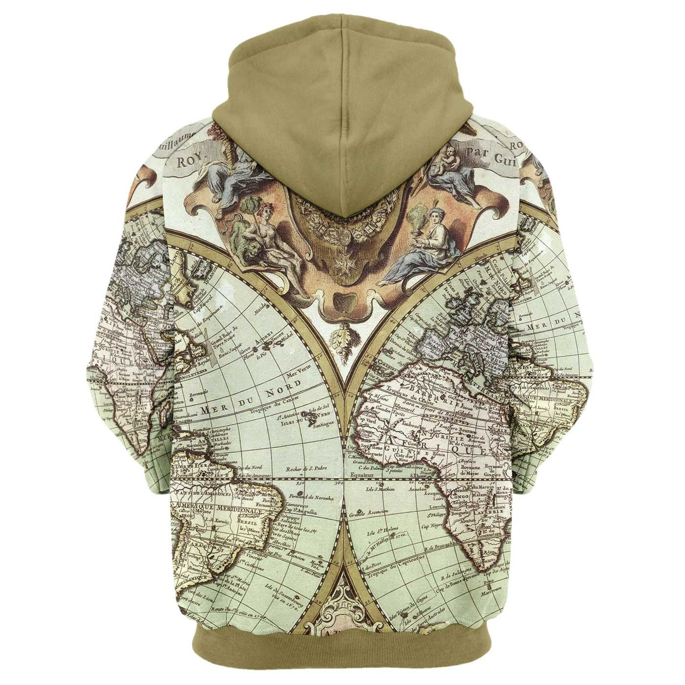 Map A Paris Hoodie