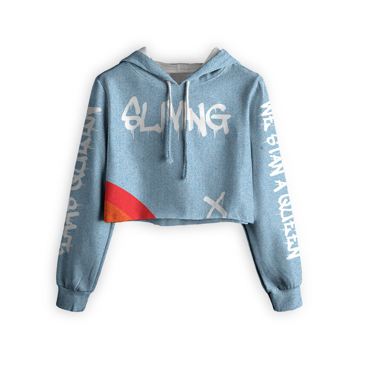 Sliving Cropped Hoodie