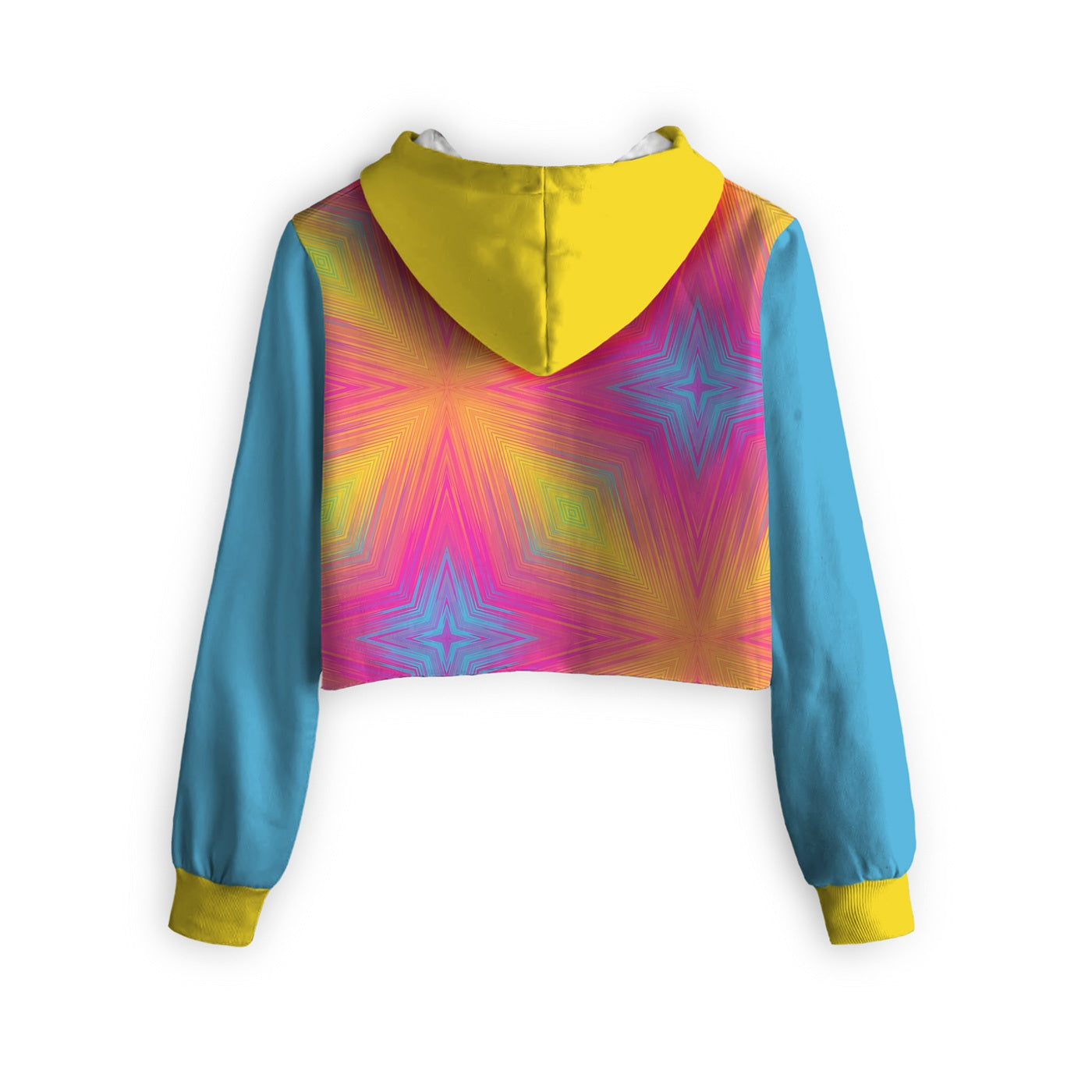 Summer Stars Cropped Hoodie