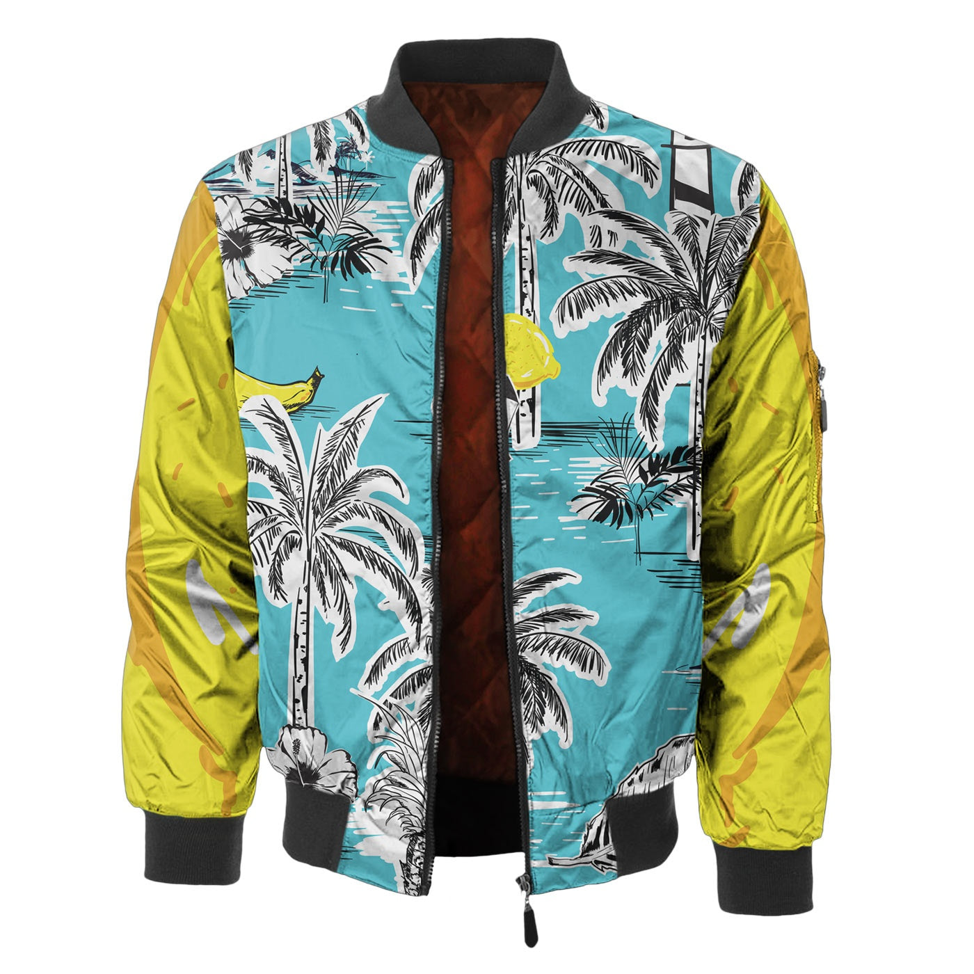 Hawaiian Moe Bomber Jacket