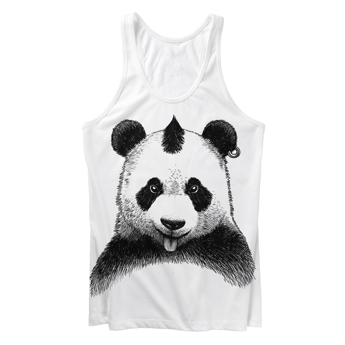 Punk Panda Tank Top