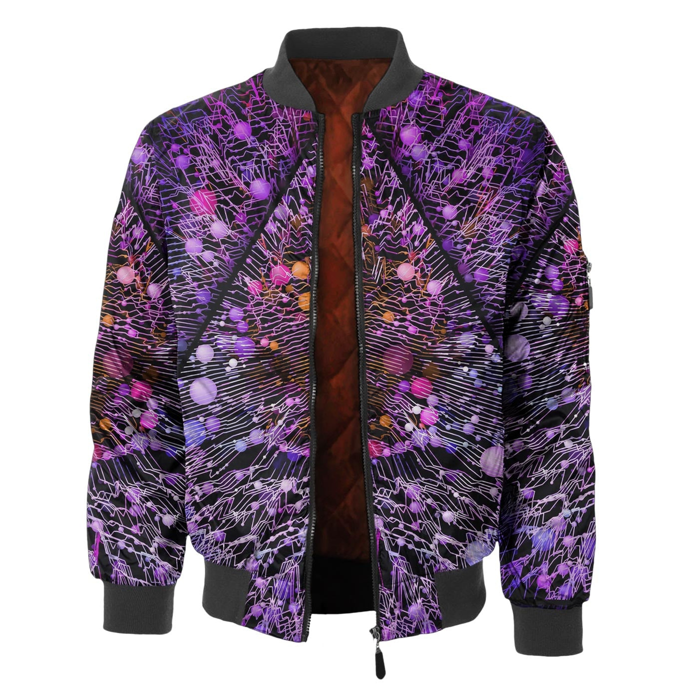 Mystical Crystal Bomber Jacket