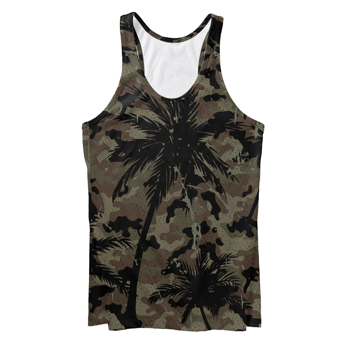 Palm Camo Tank Top