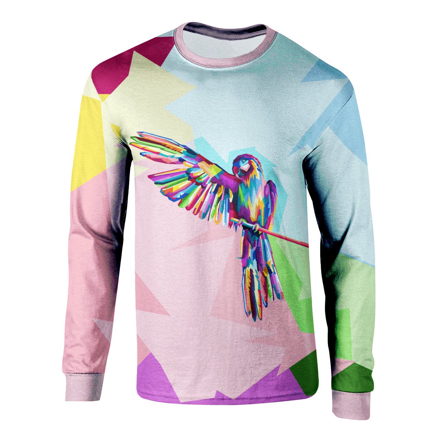 Colorful Ara Long Sleeve Shirt