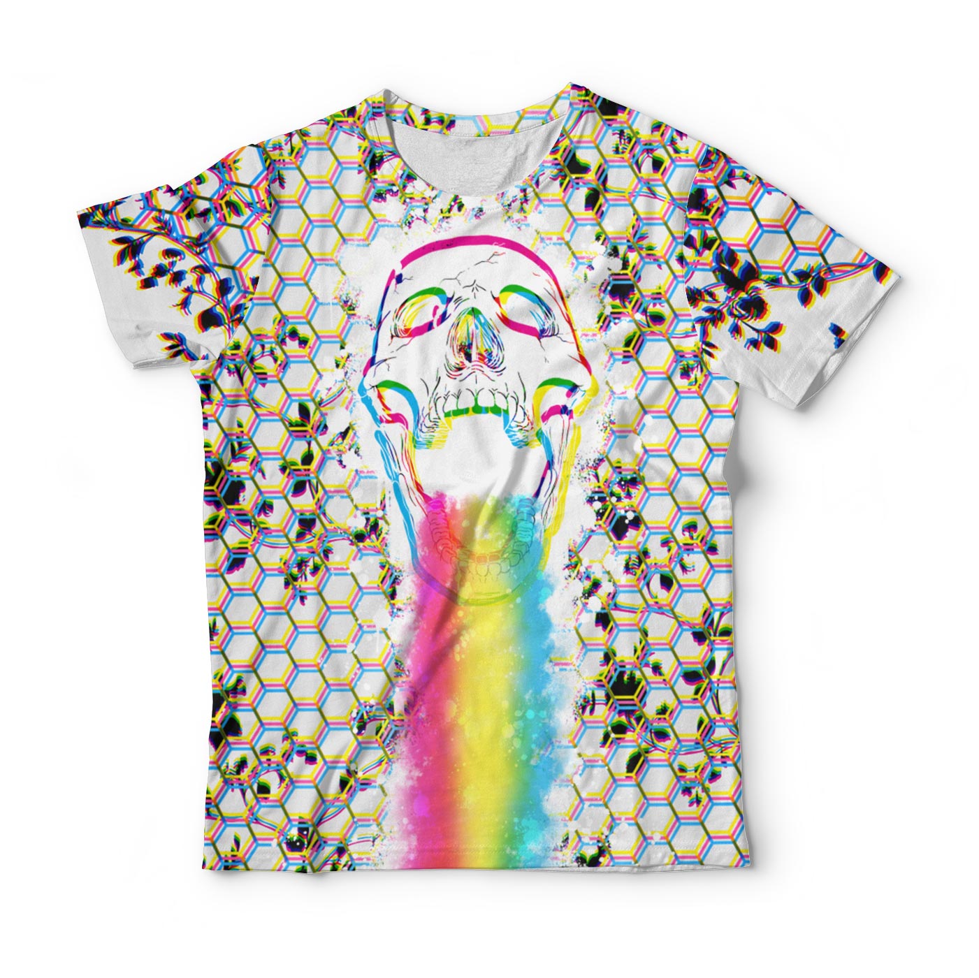 Rainbow Skull T-Shirt