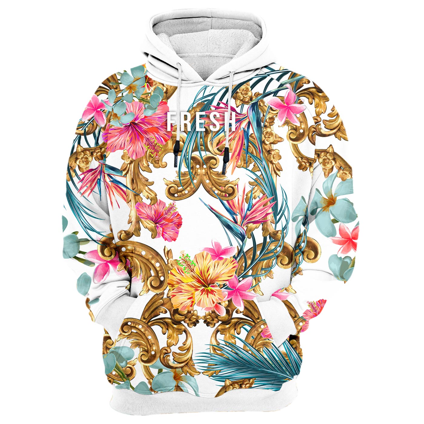 Hidden Hibiscus Hoodie