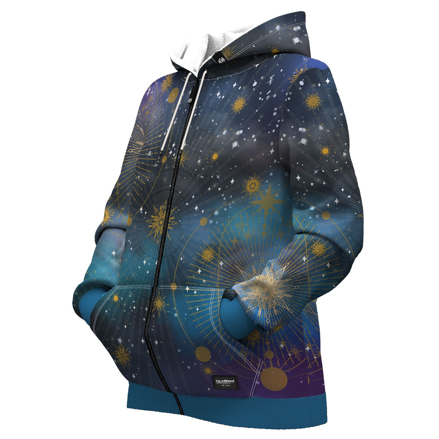 Morning Star Women Zip Up Hoodie