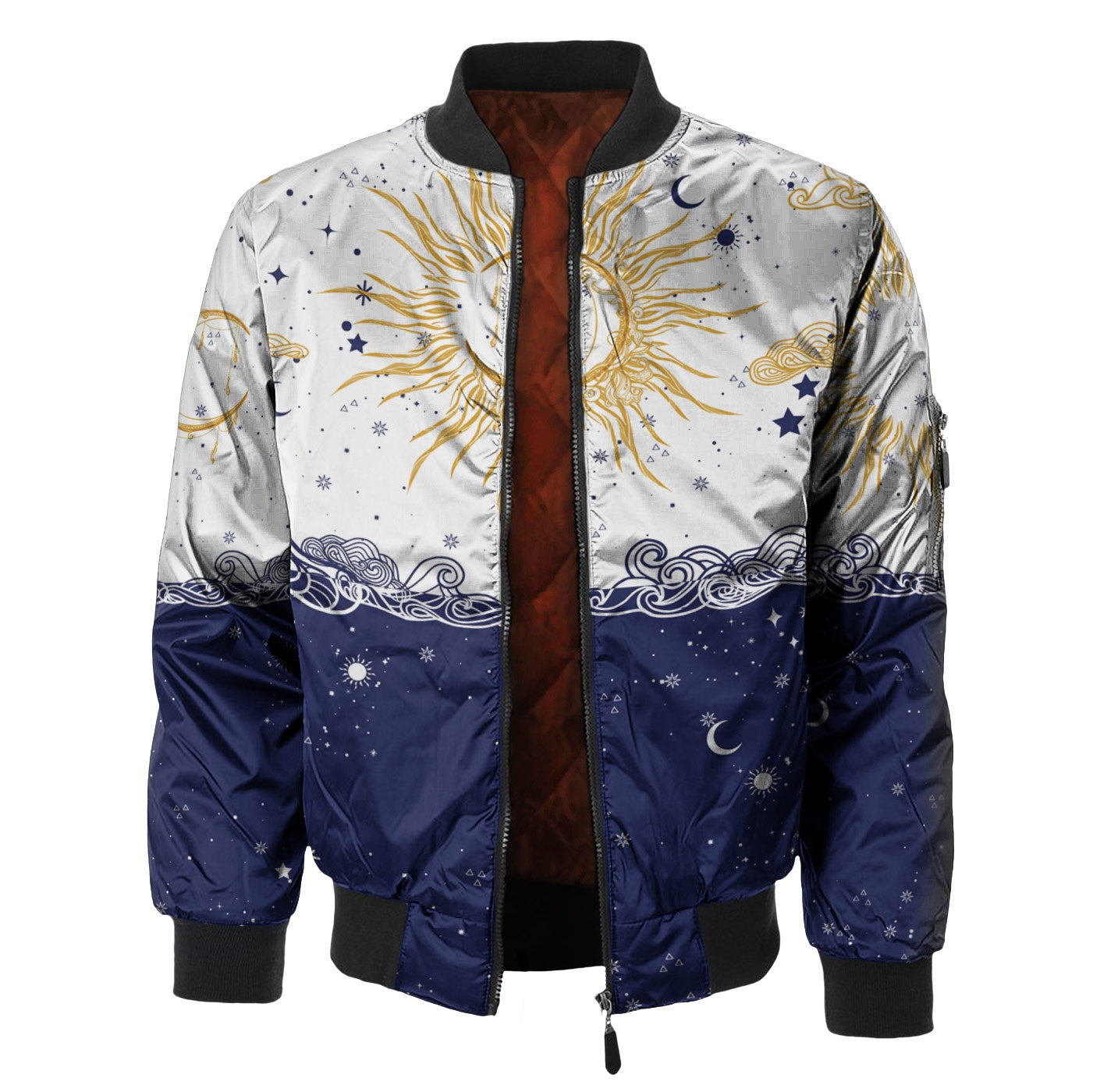 Sun And Moon Bomber Jacket