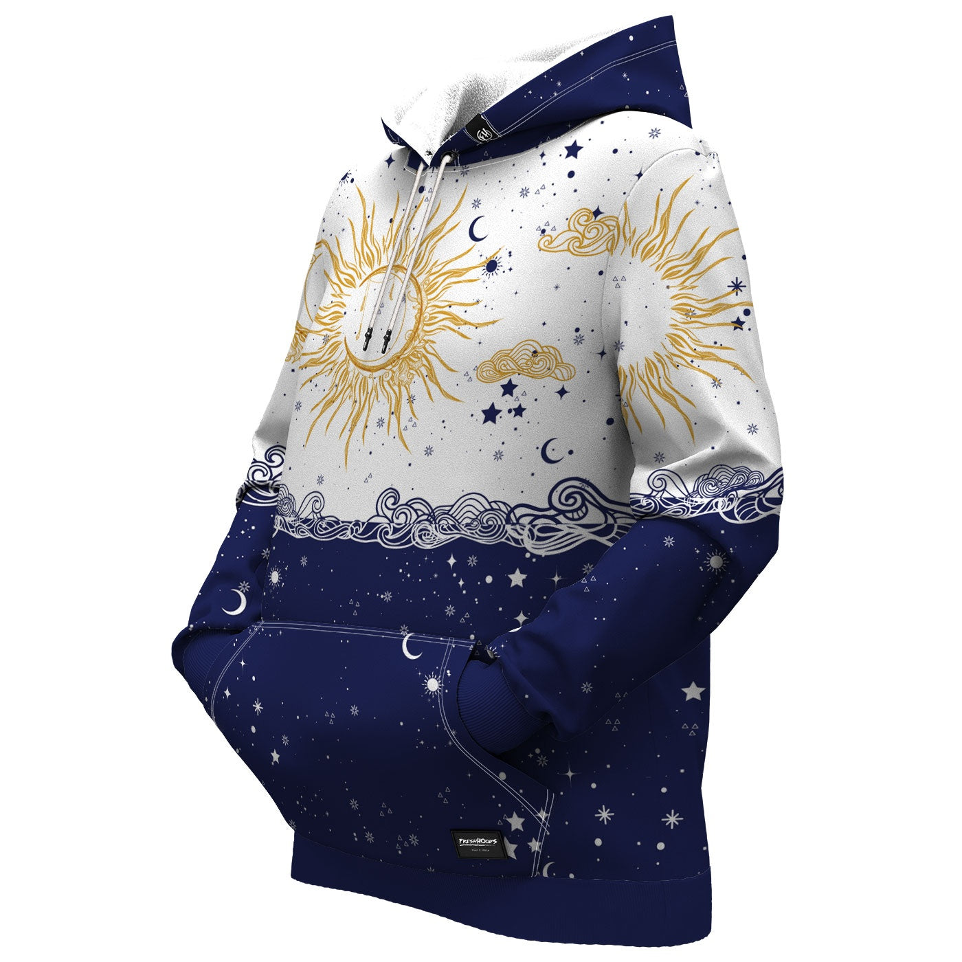 Sun And Moon Women Hoodie