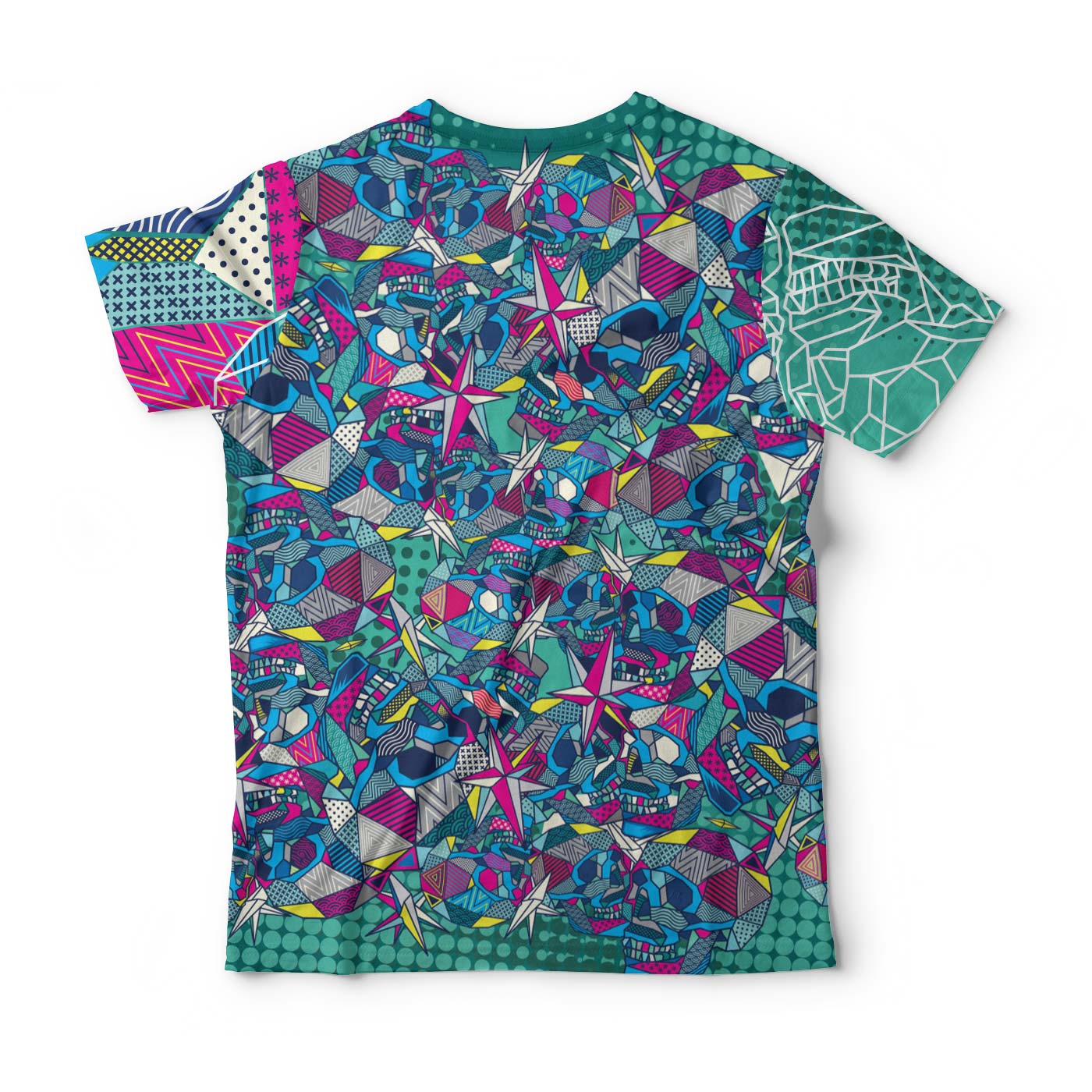 Geometric Skull T-Shirt