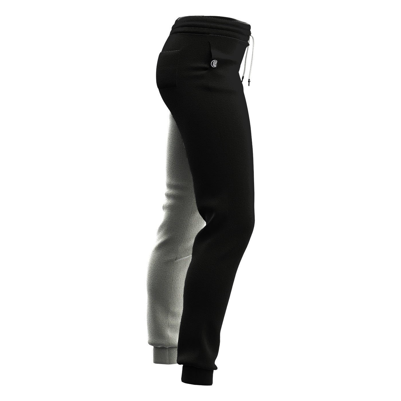 Black & White Skull Women Sweatpants