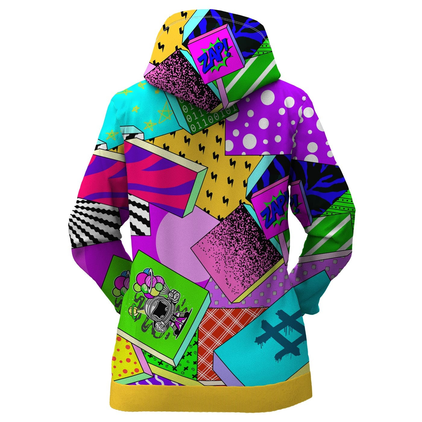 Zap Attack Women Hoodie