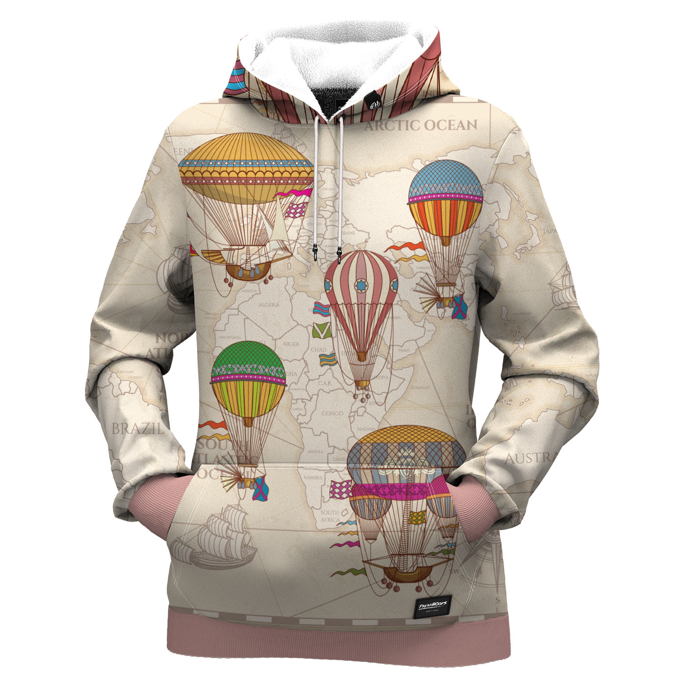 World Travel Women Hoodie