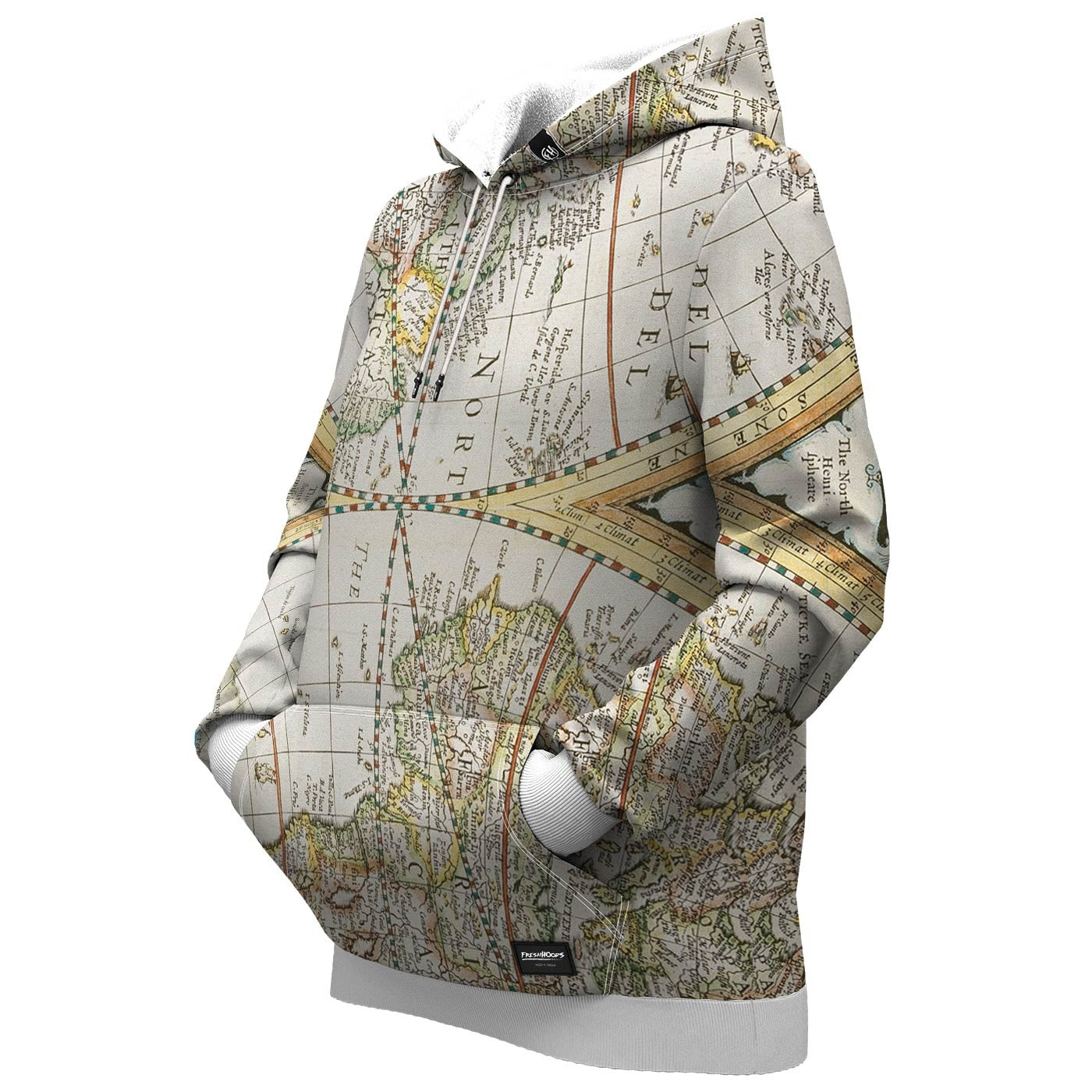 Map Women Hoodie