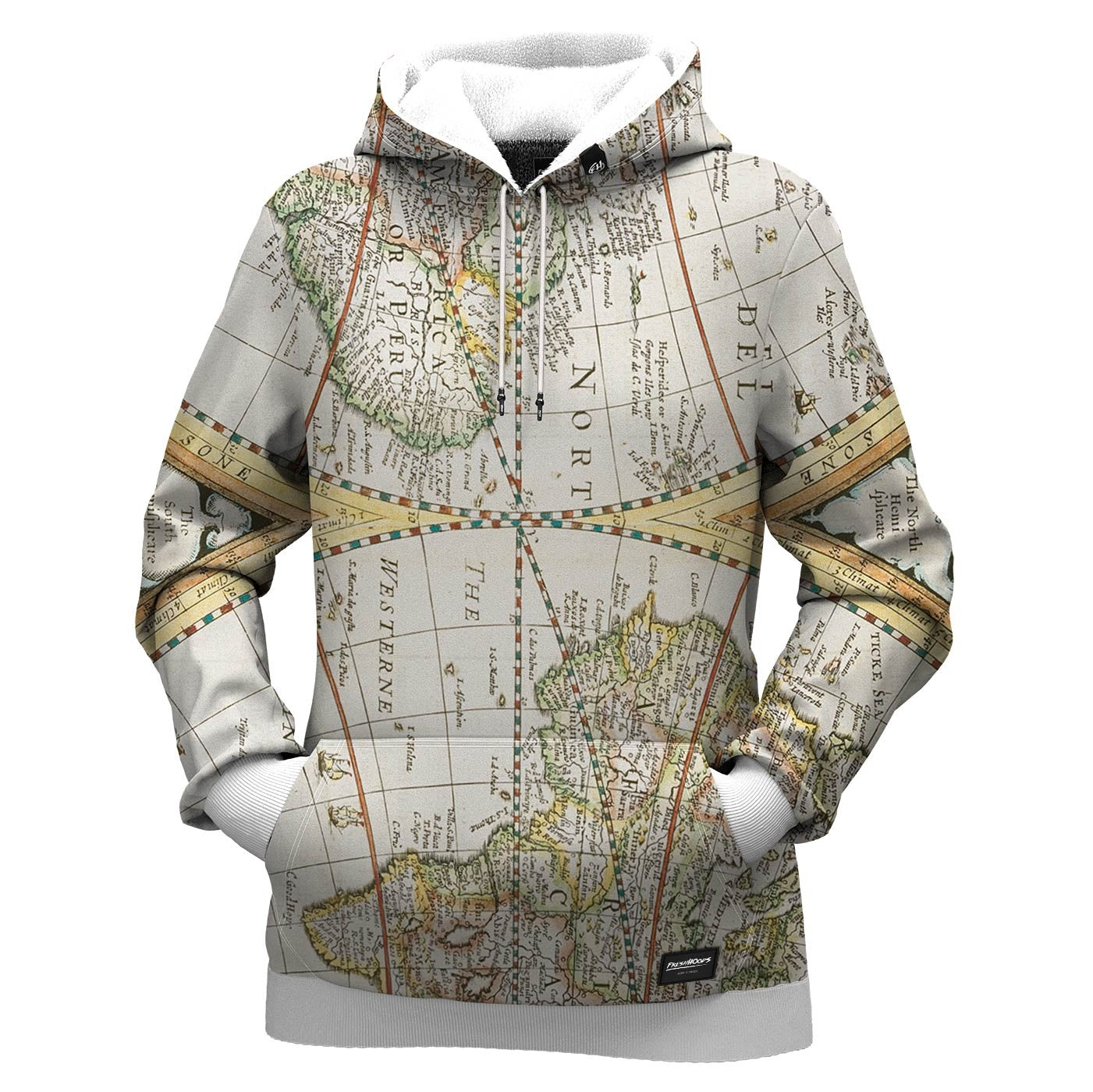 Map Women Hoodie